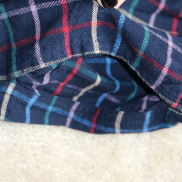 GAP Checkered Pajama Pants - Navy and Red - Picture 4 of 5